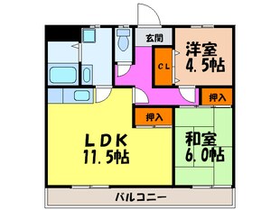 サンテラス垂水の物件間取画像